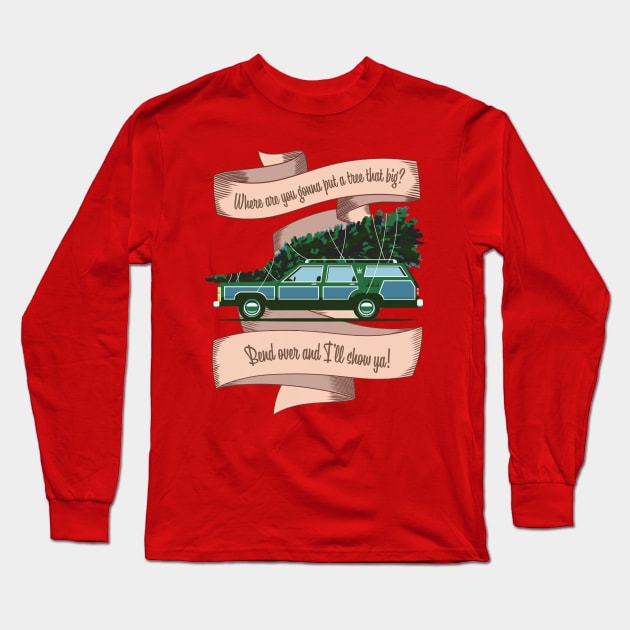 Family Truckster Long Sleeve T-Shirt by beopots